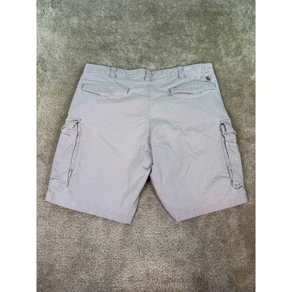 Carhartt Mens Relaxed Fit Cargo Shorts Beige Size 42 103542 232 C524 - Picture 5 of 13